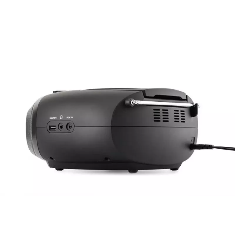 Radio-speler JVC RC-E444B zwart met cd-speler en FM-tuner