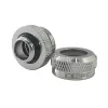 XSPC connector G1/4 naar 14mm hardtube, chroom - 8 stuks