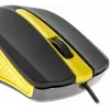 USB bedrade muis, 3 knoppen, rubberachtig oppervlak