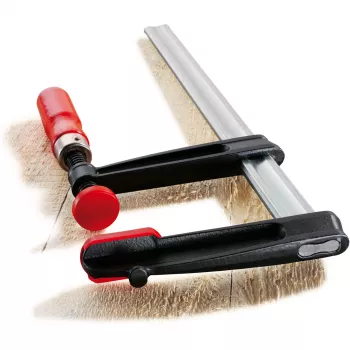 F-schroefklem BESSEY TPN20BE 20 cm aluminium zwart rood