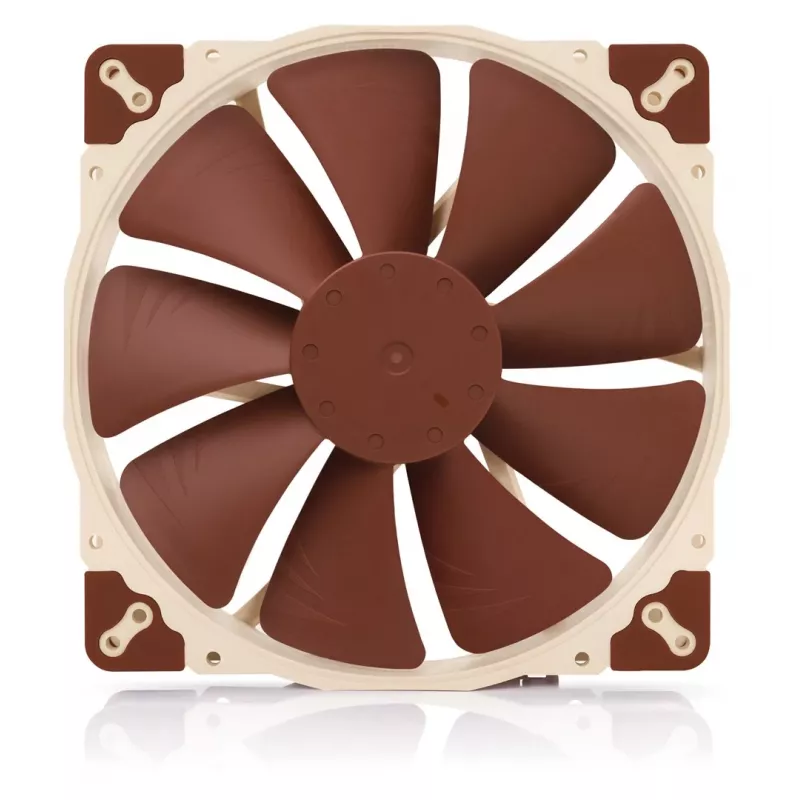 Noctua NF-A20 5V behuizingsventilator, 200x200x30 mm, 5 V, 3-pins, beige/bruin