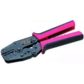 Kabelkrimptang Cimco 106005 krimpgereedschap zwart rood