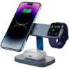 Draadloos oplaadstation CANYON WCS-310 Canyon donkergrijs – Qi-compatibele rechtopstaande oplader