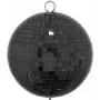 Spiegelbol EUROLITE 15 cm zwart — discobol voor lichteffecten