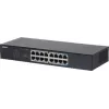 Dahua Technology S3016-16GT netwerkswitch unmanaged L2 Gigabit Ethernet (10/100/1000) desktop/wandmontage zwart