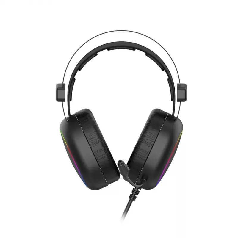 Havit GAMING HEADPHONE RGB zwart 2016D headset bedrade hoofdband-headset