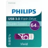 Philips FM64FD00B USB-stick 64 GB USB Type-A 3.2 Gen 1 (3.1 Gen 1) paars, wit