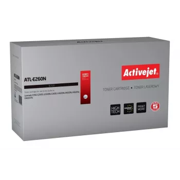 Toner-cartridge ActiveJet voor Lexmark E260/E260A11E zwart — 3500 pagina's, compatibel, singlepack