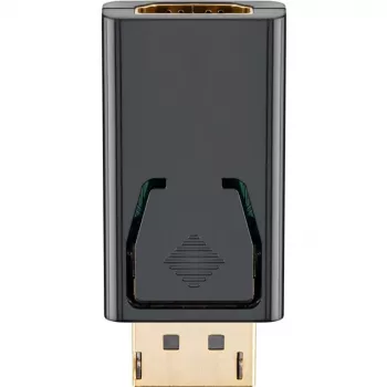 Wentronic Goobay DisplayPort naar HDMI adapter 1.1, HDMI standaard bus (type A) - HDMI standaard bus (type A) > DisplayPort-stekker (51719)