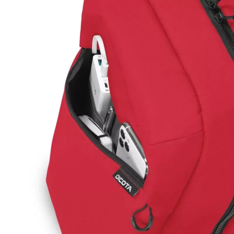 Vrijetijdsrugzak DICOTA D32121-RPET rood polyester rPET