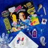 Wetenschapsbouwpakket Liscianigiochi Crazy Science slijm in het donker 304-PL89239 — experimenteerset met in het donker oplichtend slijm