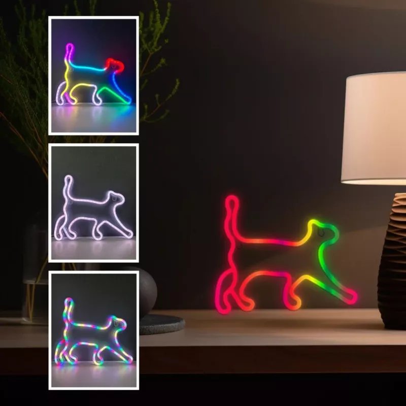 LED-neonlamp MANTA SNL60RGB RGB-kleurwisselstrip, flexibele decoratieve verlichting