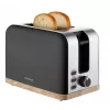 Toaster Concept Elwood TE2016, 2-sneetjes, zwart