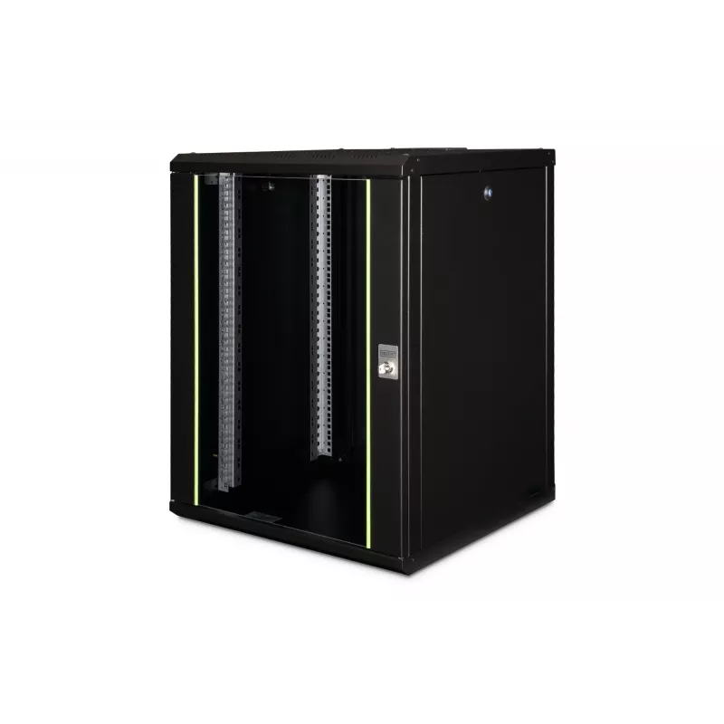 Wandbehuizing Digitus DN-19 16U-6/6-SW