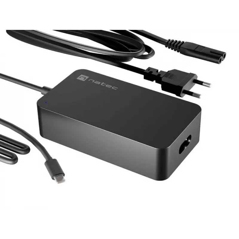 NATEC Grayling USB-C 45W voeding universeel zwart