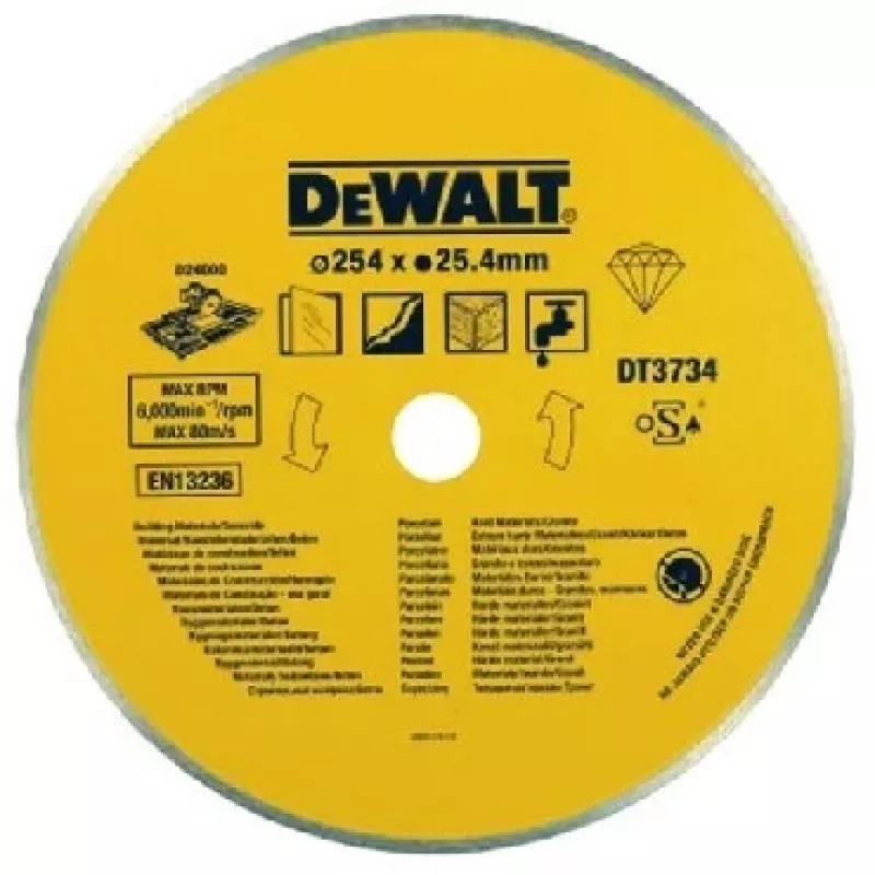DeWALT DT3734-XJ cirkelzaagblad 25 cm 1 st.
