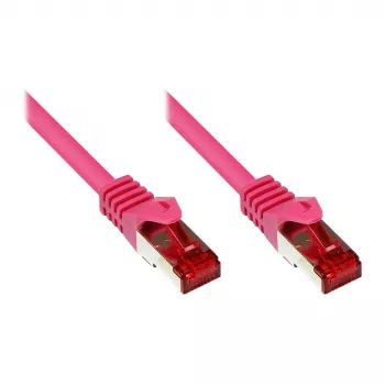 Good Connections Cat.6-patchkabel S/FTP magenta 0,15 m