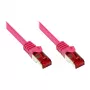 Good Connections Cat.6-patchkabel S/FTP magenta 0,15 m