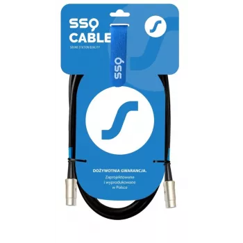 SSQ MIDI2 SS-1418 kabel MIDI (5-polig) - MIDI (5-polig) 2 m zwart