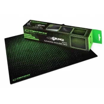 Muismat ESPERANZA EGP103G — gaming-rubbermat, 400×300×3 mm, gemusterd groen