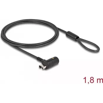 Kabelslot Navilock 20645 zwart 1,8 m sleutelslot