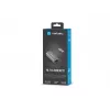 Natec Cricket NNC-1925 USB-C 3.1 Gen 1 naar RJ45 Ethernet-adapter, 1000 Mbit/s, kabel van 15 cm, aluminium, grijs
