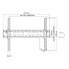 Houder SBOX PLB-2546T-2 voor 37–80 inch displays, 45 kg capaciteit, 600×400 mm VESA