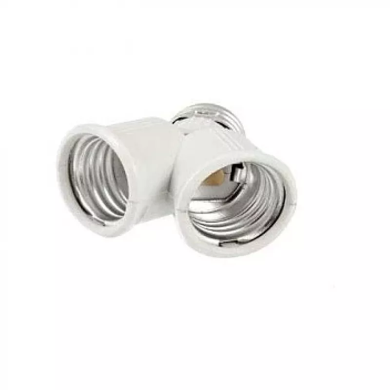 Synergy 21 LED-adapter voor LED-lamp E27->2*E27