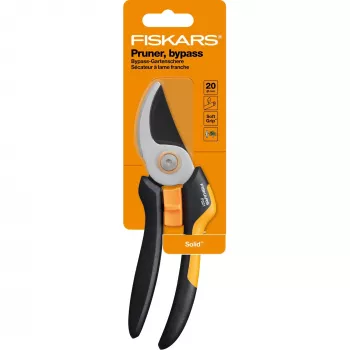 Fiskars Solid M P321 tuinschaar bypass zwart, oranje