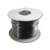 DIGITUS AK-460700-100-S platte telefooninstallatiekabel, 4-aderig, 100 m, zwart