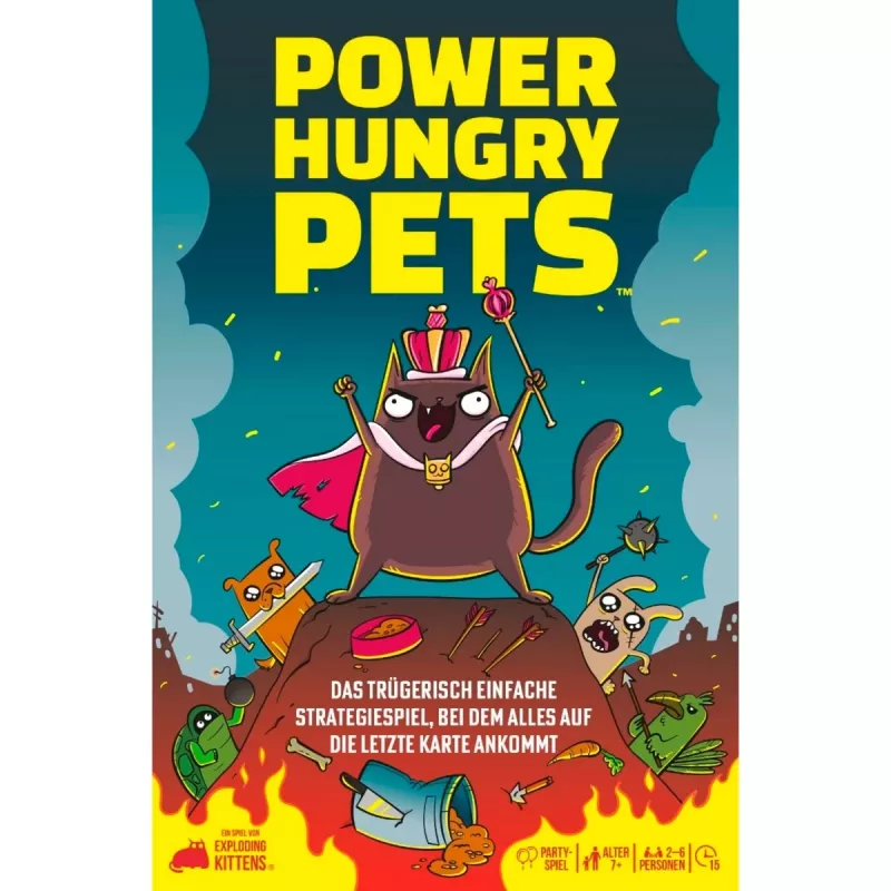 Power Hungry Pets, kaartspel
