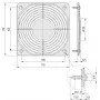 Schroff ventilatorrooster SNAP-IN type (60225052)