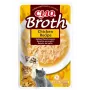 Natvoer voor katten INABA Ciao Broth kip 40 g zakje — vlezige vloeistof, graanvrij, gluten- en sojavrij