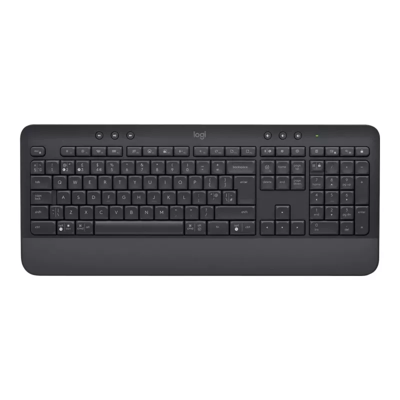 Logitech Signature - toetsenbord - draadloos - Bluetooth 5.1 - QWERTY - Italiaans - grafiet (920-010915)
