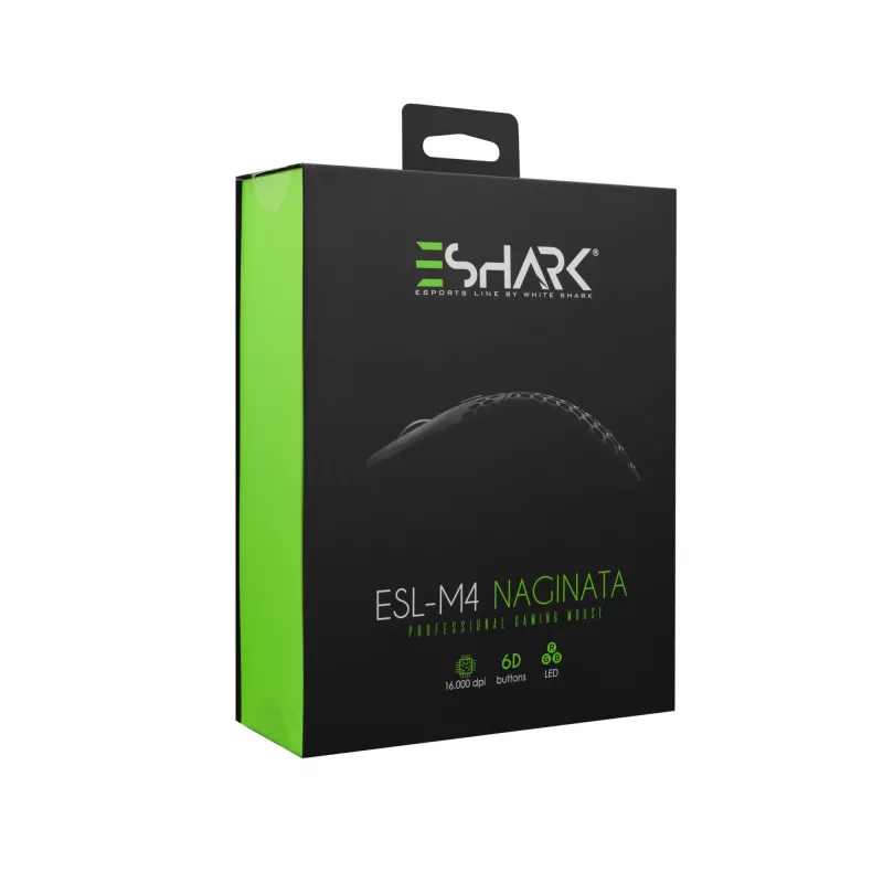 White Shark Premium Line ESL-M4 Naginata zwart