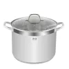 Resto keukengerei Libra 13 L rond roestvrij staal 22 cm