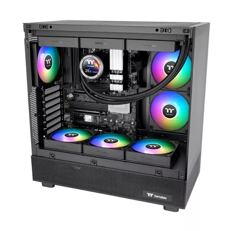 Ventilator Thermaltake CT140 EX Reverse ARGB Sync 14cm 94,5 cfm zwart