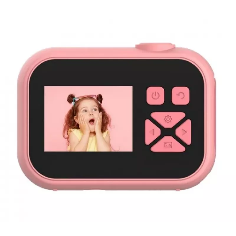 Digitale kindercamera Xrec myFirst Camera 10 — roze, voor kinderen vanaf 5 jaar, 76 g