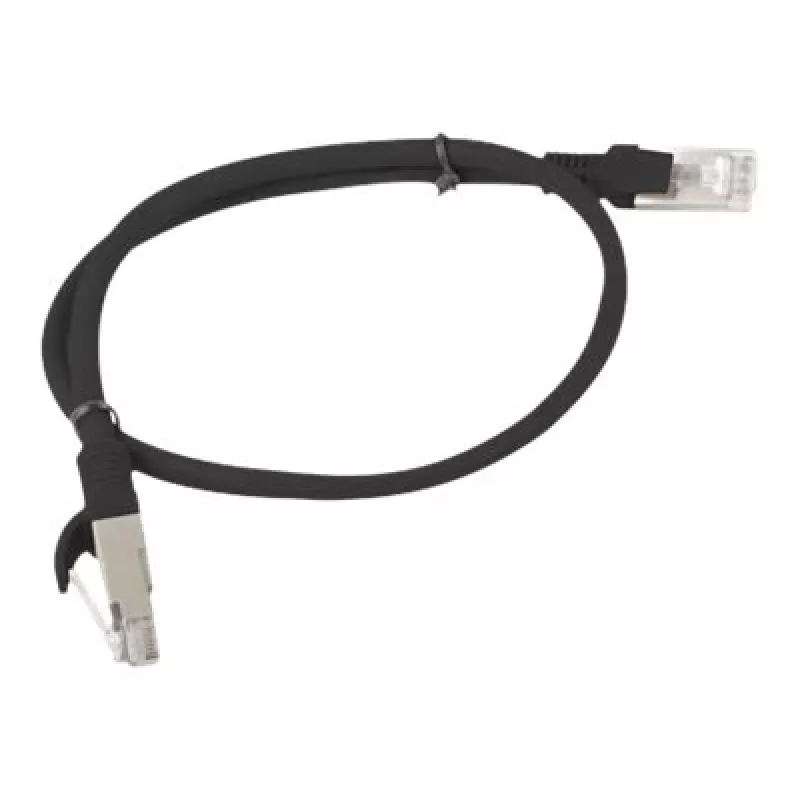 Patchkabel Cat.5e 0,5M UTP zwart