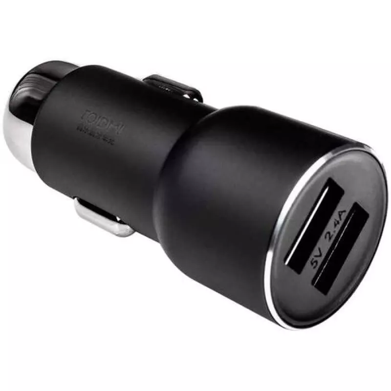 Roidmi 3S autolader met FM-transmitter, Bluetooth, zwart