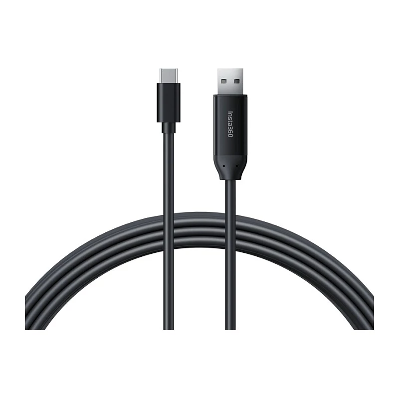 USB-A-naar-USB-C-kabel Insta360 Connect extra lang 10 m – data- en oplaadkabel voor USB-C-apparaten
