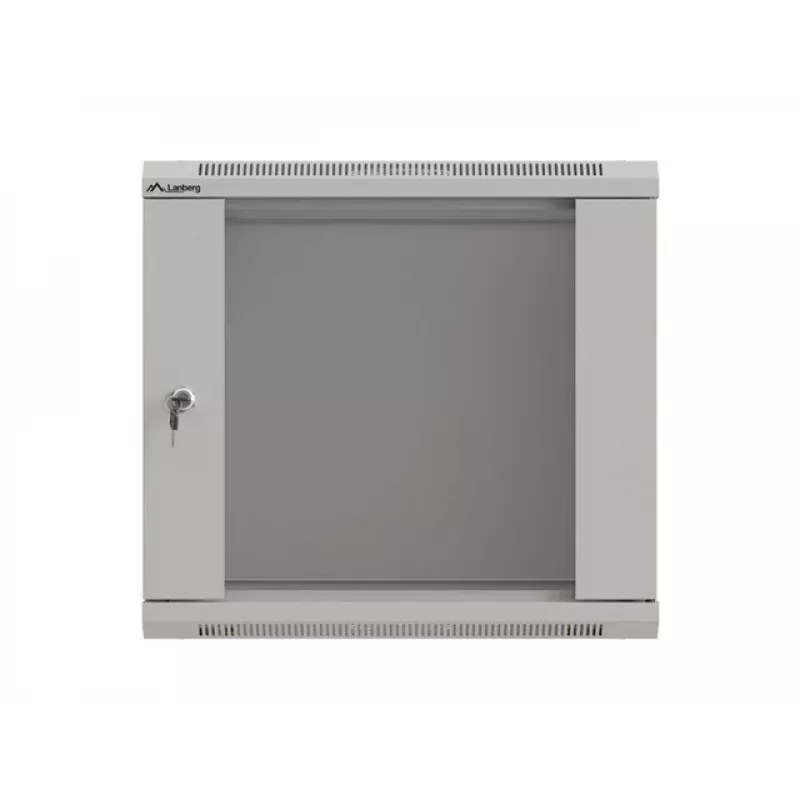 Lanberg WF03-5309-10S rackkast 9U wandmontage-rack zwart