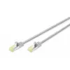 Netwerkkabel Digitus CAT 6A S/FTP RJ-45 Cat6a 2 m grijs