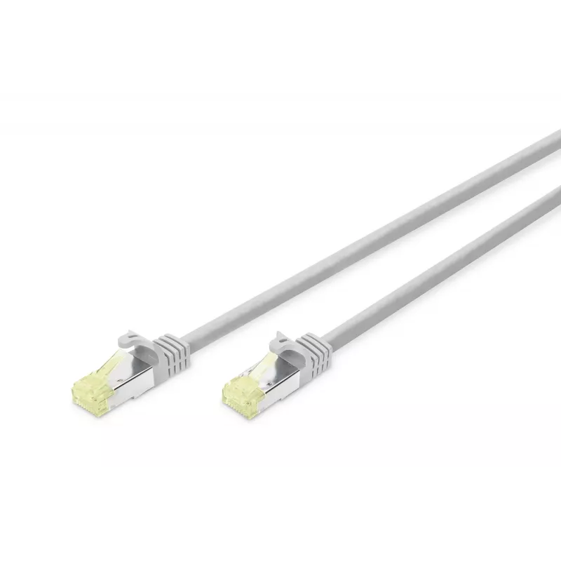 Netwerkkabel Digitus CAT 6A S/FTP RJ-45 Cat6a 2 m grijs
