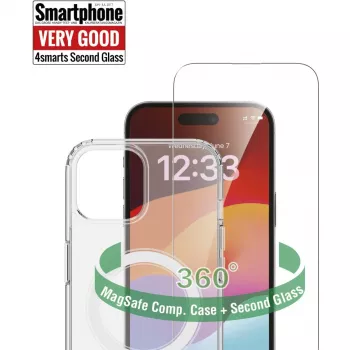 Hoesje 4smarts 540603 voor iPhone 15 transparant 15,5 cm
