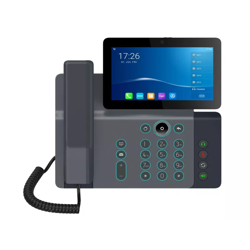 Fanvil V67 IP-telefoon zwart 20 lijnen LCD Wi-Fi