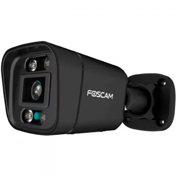 Foscam V8EP beveiligingscamera zwart 8MP (3840x2160), PoE, ingebouwde schijnwerper en sirene