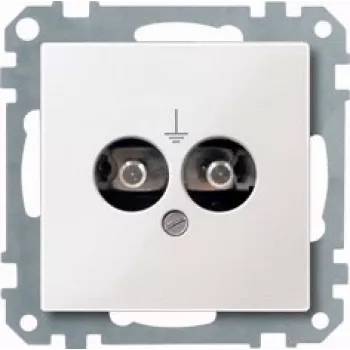 Stopcontact Merten 290419 wit
