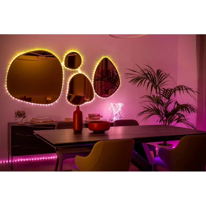 Twinkly Dots 60 RGB USB smart lights, 3 m, zwart