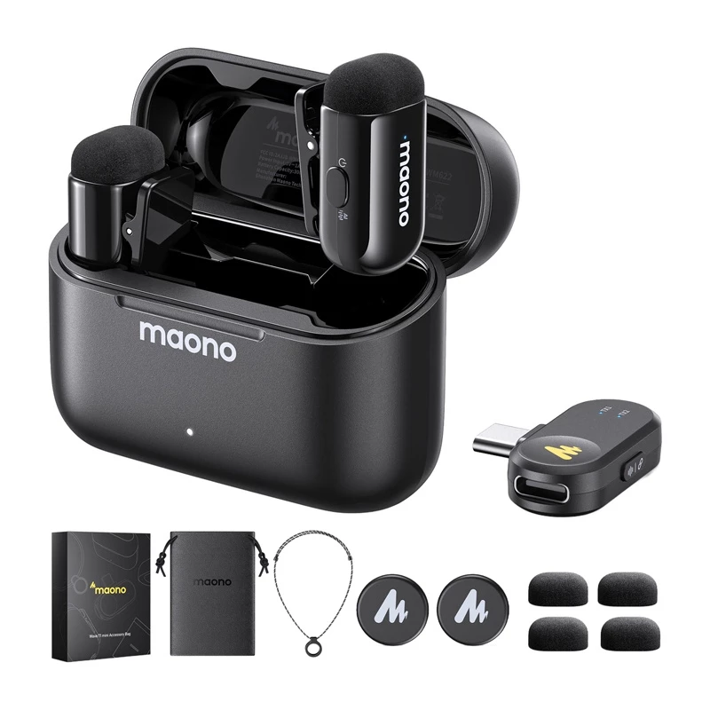 Microfoon MAONO WM622 PC2 — hoge gevoeligheid, lage ruis voor heldere audio-opnames